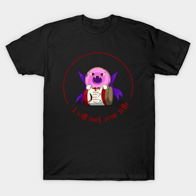Count Donutila T-Shirt by UndergroundOrchid